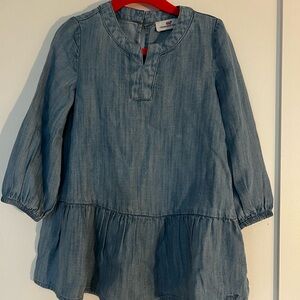 Vineyard Vines kids Blue Denim Tunic Dress